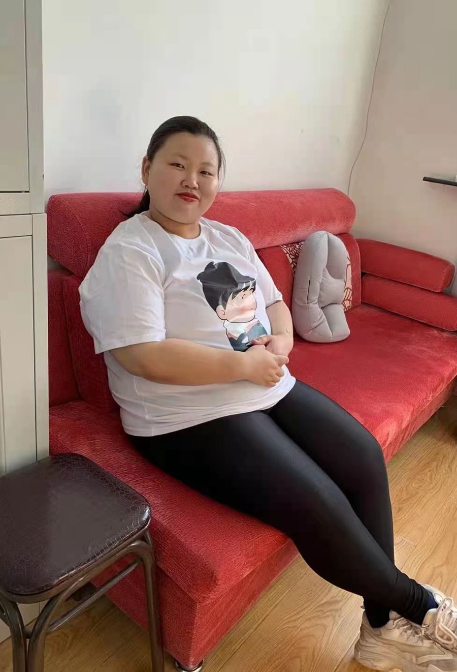 湖南姑娘在康达四个月瘦下80斤_长春减肥4